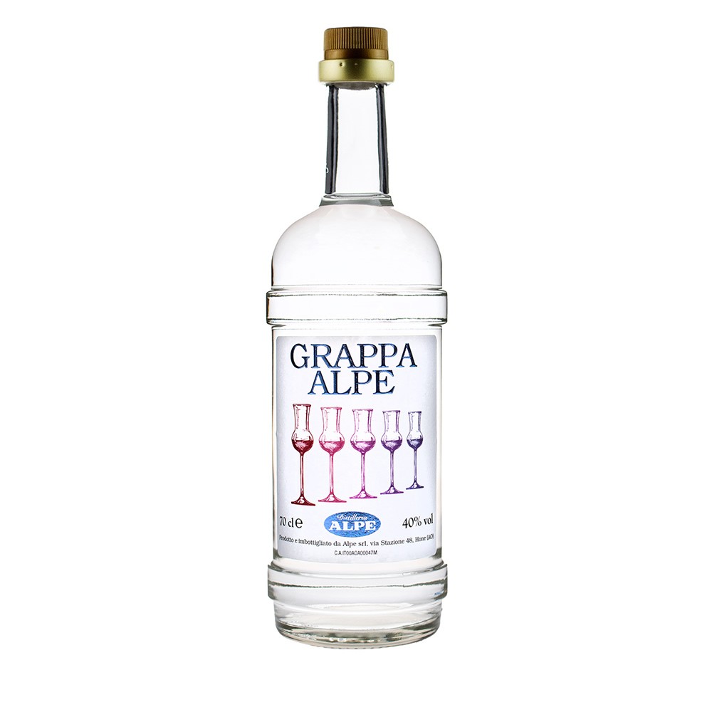 Grappa 40 gradi Alpe 70cl