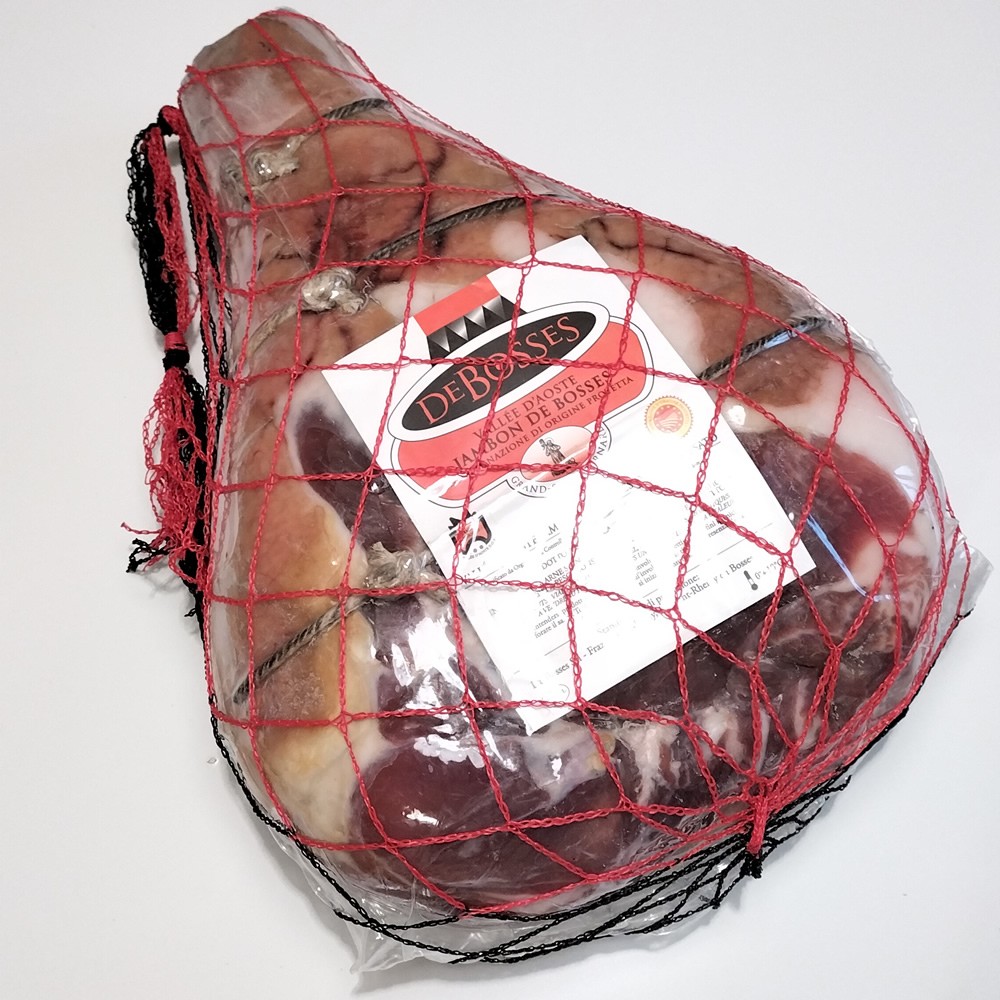 Jambon de Bosses DOP - DISOSSATO ADDOBBO 8 KG a peso variabile STAGIONATURA 18 MESI