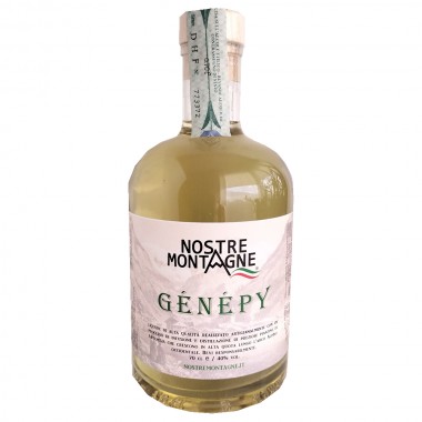 Genepy - herbal liqueur from Aosta Valley - Italy