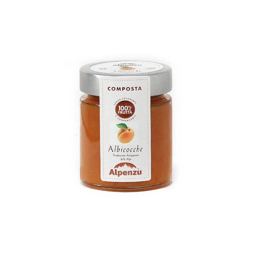 COMPOTE D'ABRICOTS 100% FRUIT 150gr