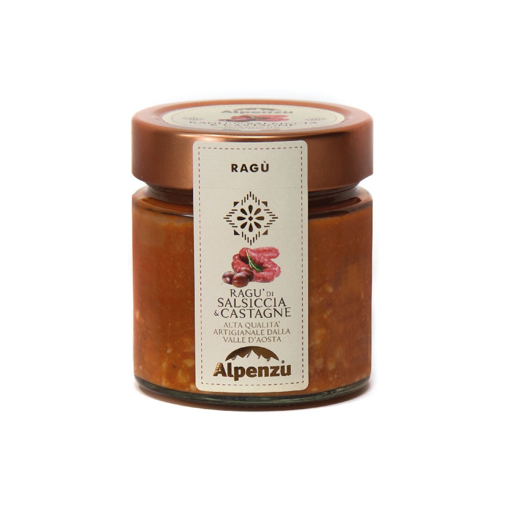 RAGOUT DE SAUSICCES ET CHATAIGNES 225 G