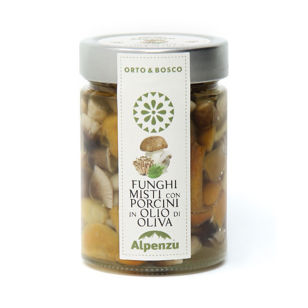 MIXED MUSHROOMS WITH PORCINI