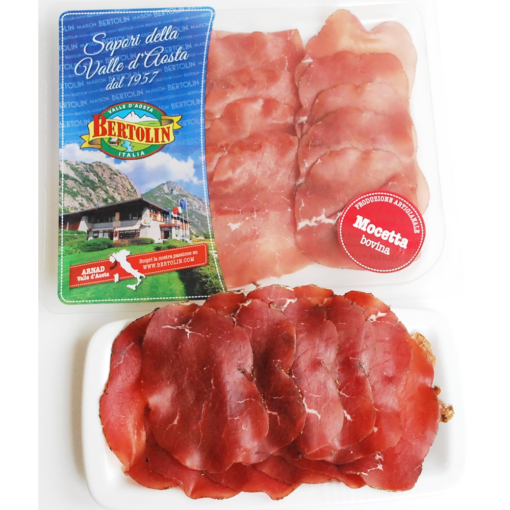 MOCETTA DI BOVINO valdostano affettato 3 buste da 90 gr