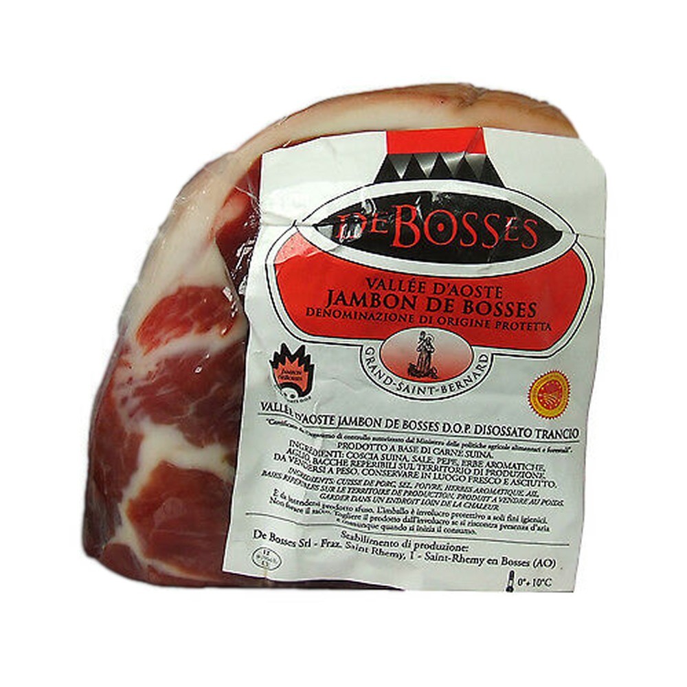Jambon de Bosses DOP 950gr - assaisonné 17/18 mois