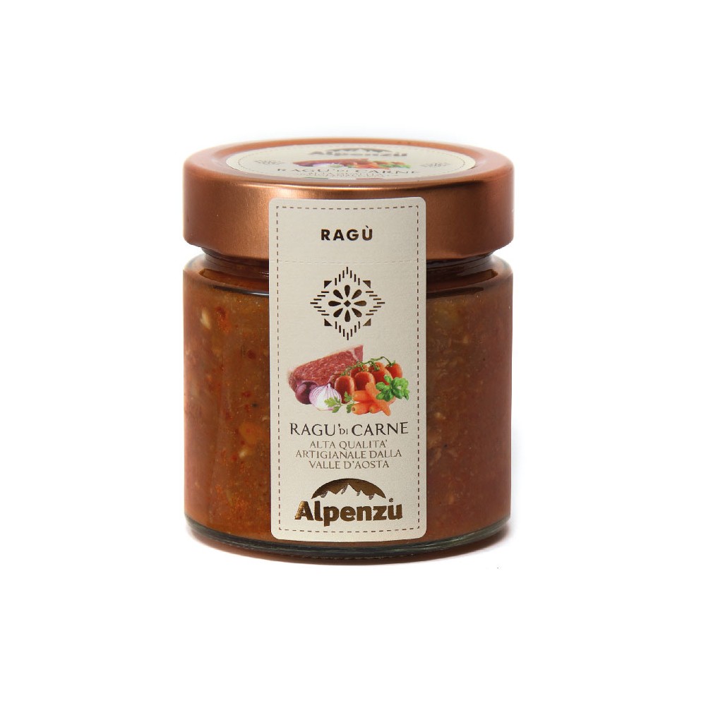 RUSTIC SAUCE WITH AOSTA VALLEY'S TYPICAL MEAT 225 G.