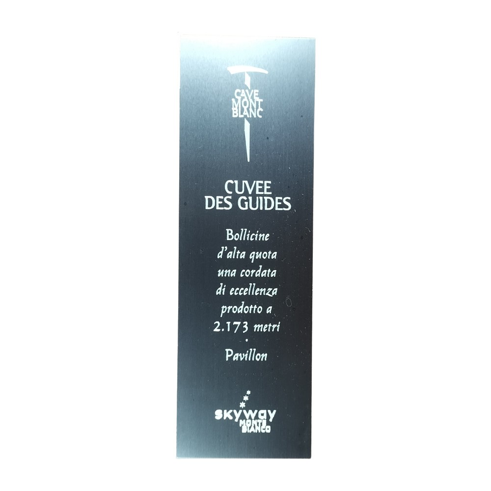 Edizione limitatissima Blanc de Morgex La Salle Metodo Classico guides 1,5 lt