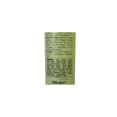 Per cute grassa e punte secche - etichetta shampoo