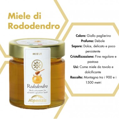 MIELE DI RODODENDRO 100%...