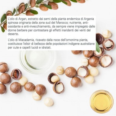 Argan and macadamia...