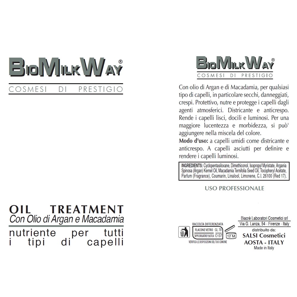 Oil treatment argan and macadamia 30ml