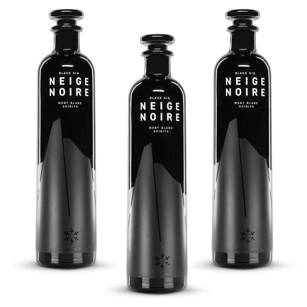 Black Gin - Neige Noire 70 cl -  pack of 3 bottles