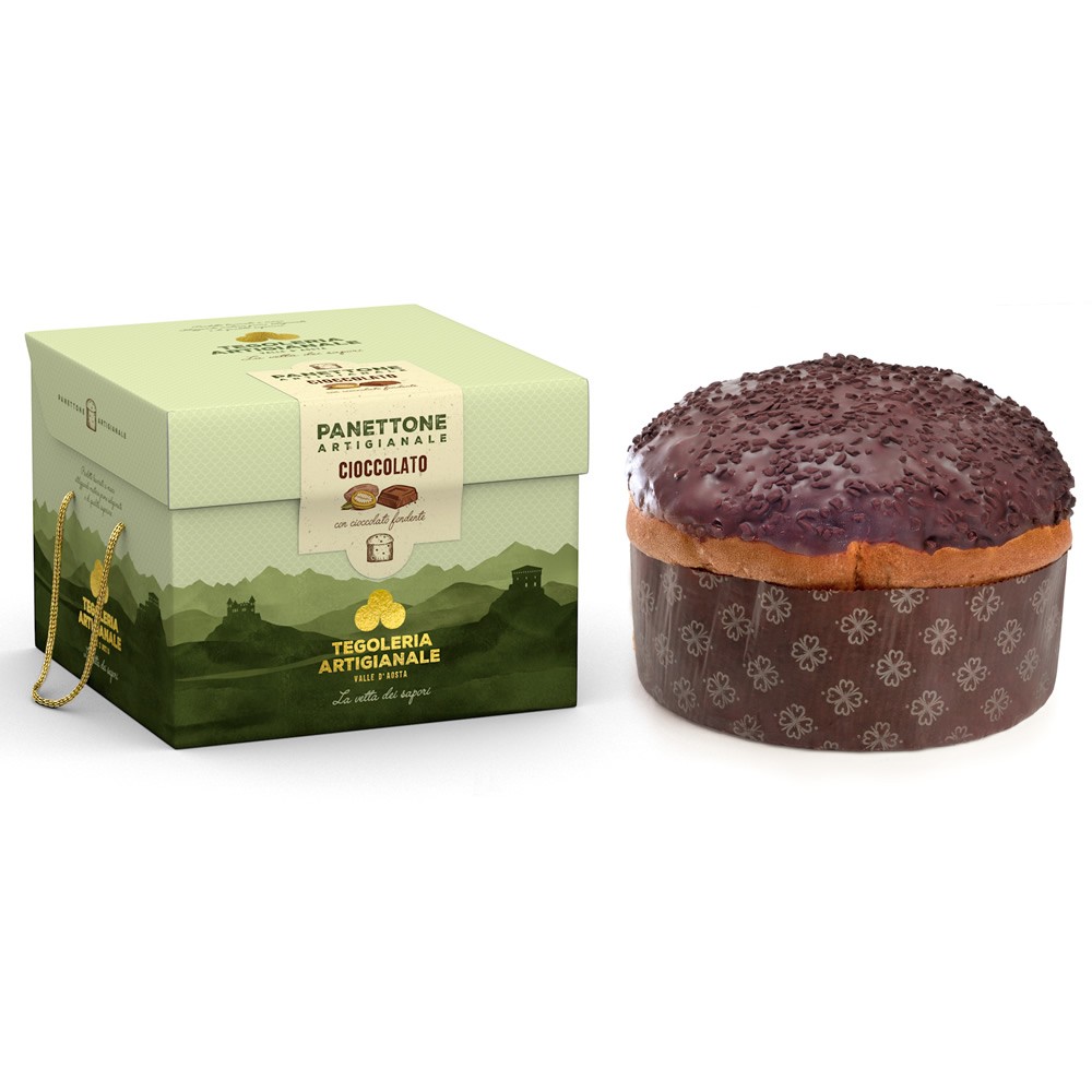 Panettone artisanal au chocolat 750 gr