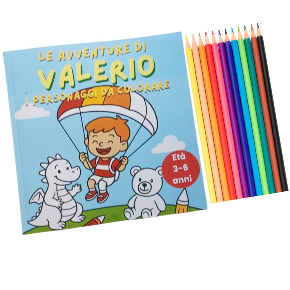 Panettone artigianale al the e limone 750 gr e libro "I personaggi da colorare"