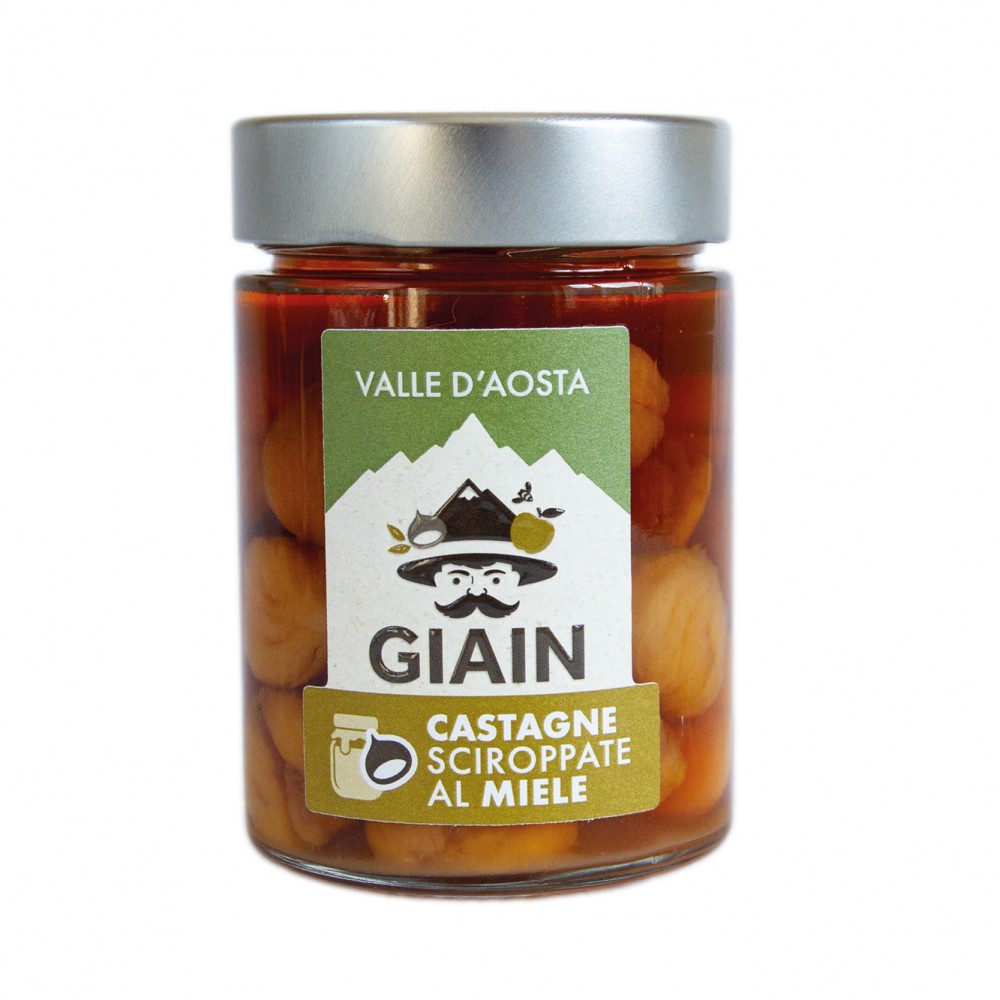 CHESTNUTS IN SYRUP WITH HONEY 300 g
