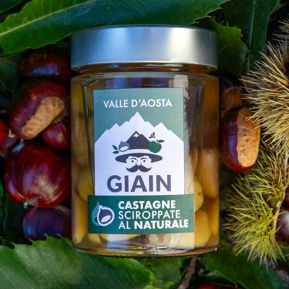 CASTAGNE SCIROPPATE NATURALE 300 g