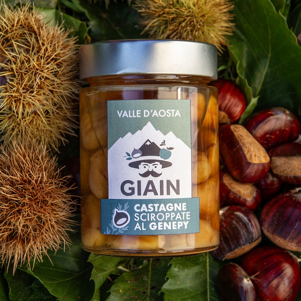 CASTAGNE SCIROPPATE GENEPY 300 g