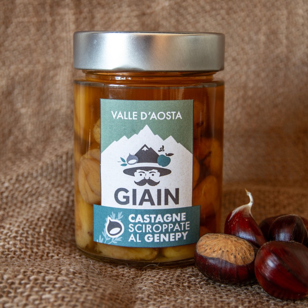 CASTAGNE SCIROPPATE GENEPY 300 g