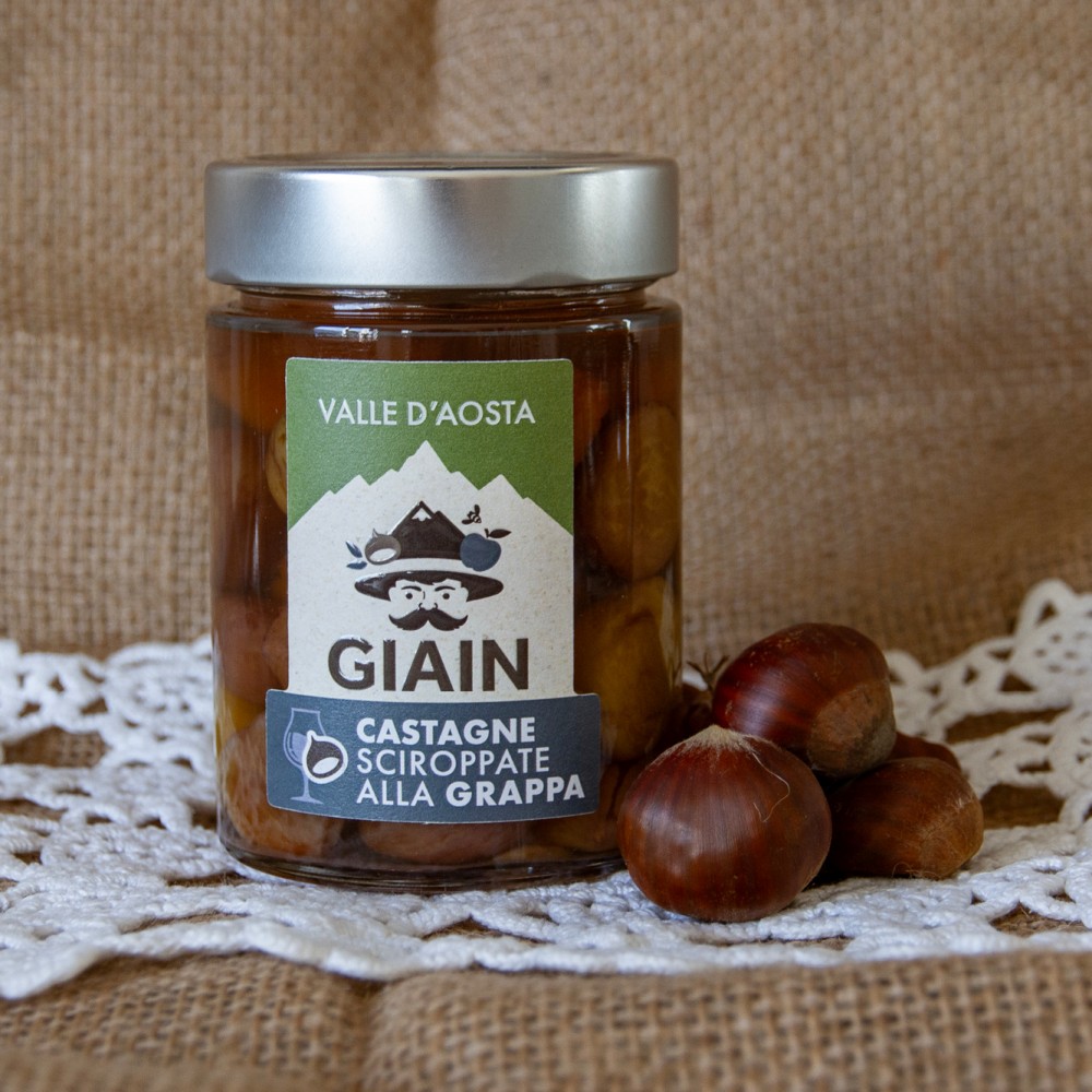 Chestnuts in Grappa Syrup 300 g
