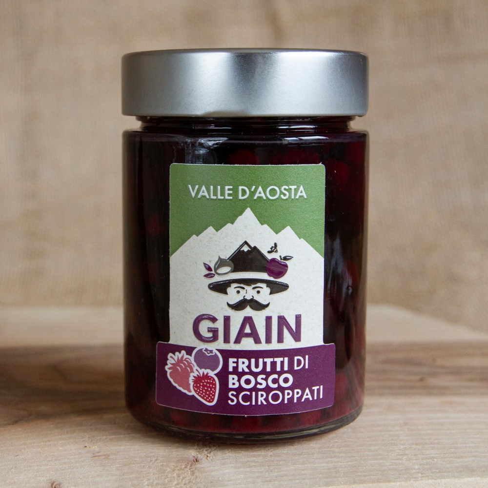Fruits rouges au sirop 300 g