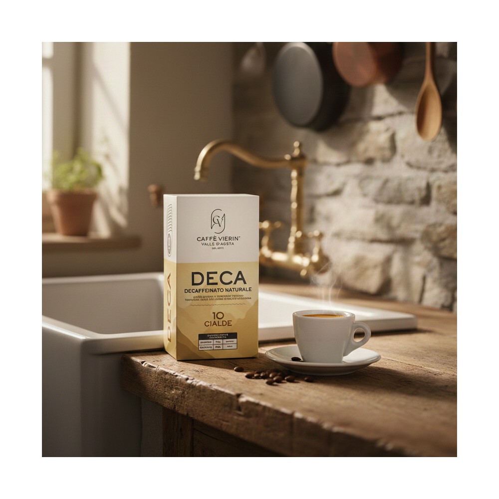 Natural Decaffeinated Wood-Fired Coffee (10 pods)