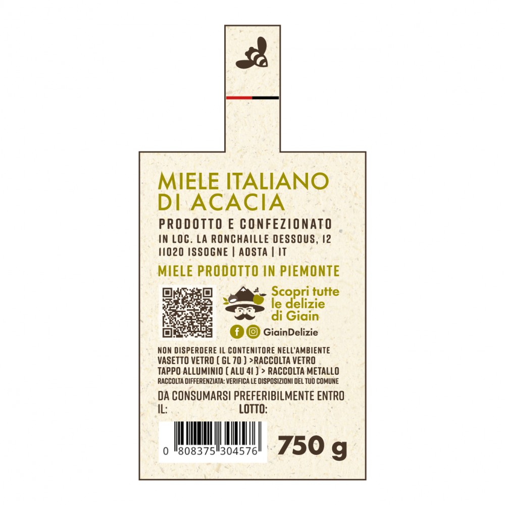 Miel d'acacia 750g