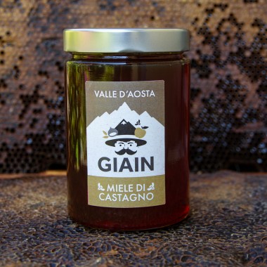 Miel de châtaignier de la Vallée d'Aoste 750g