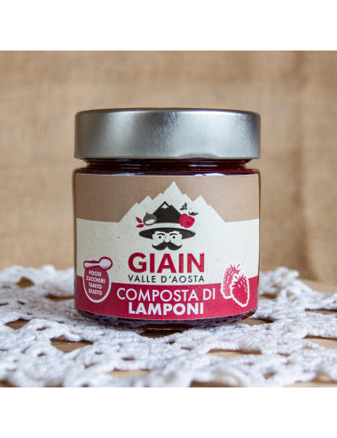 GIAIN Raspberry Fruit Spread – 250 g