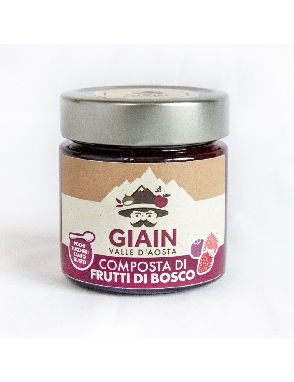 Préparation aux Fruits Rouges GIAIN – 250 g