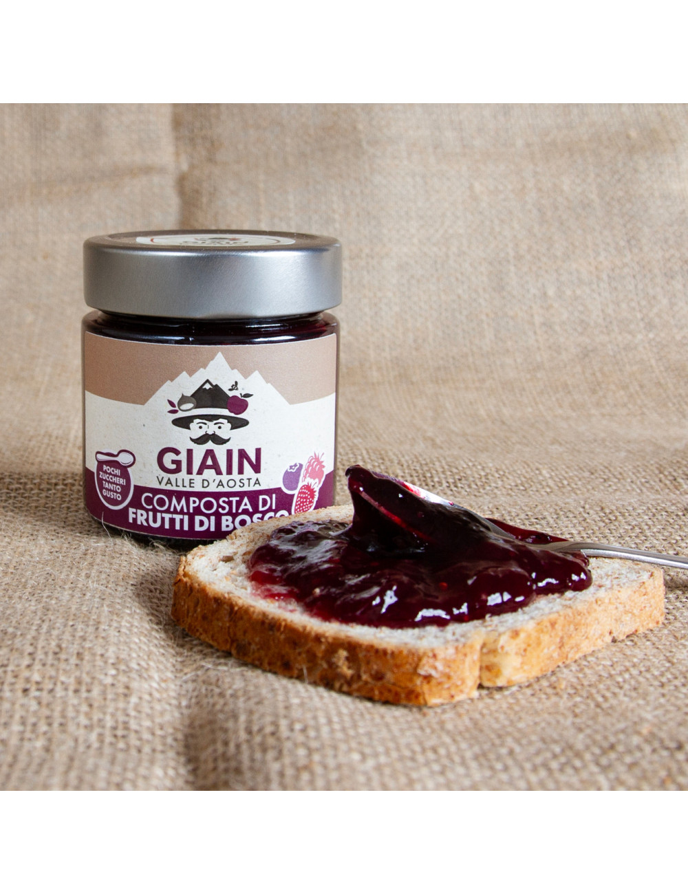 Composta frutti di bosco GIAIN – 250 g