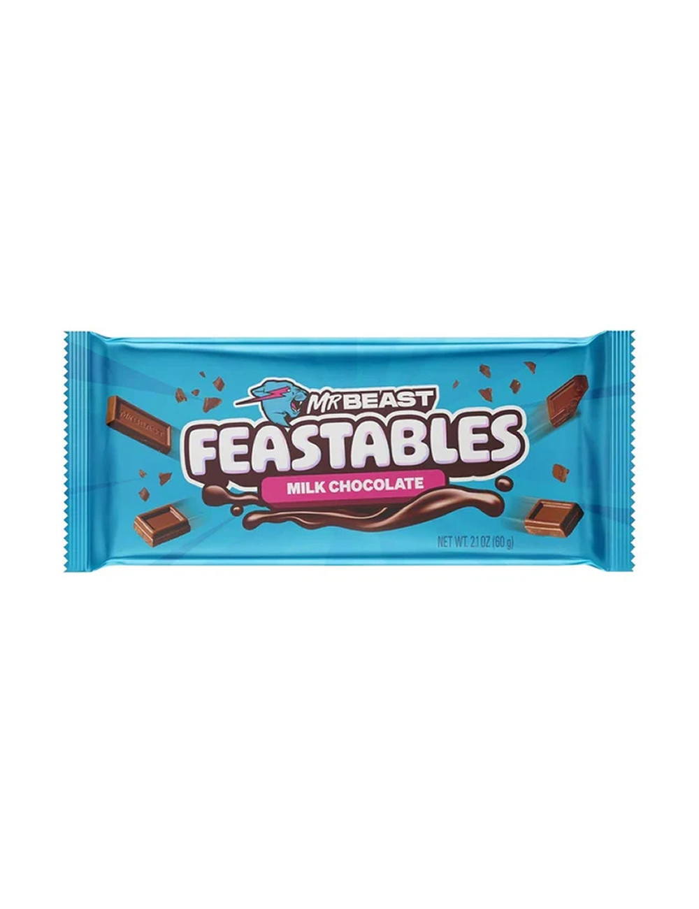 Mr Beast Feastables Milk Chocolate  (1 x 60gr )