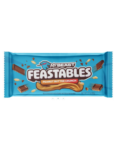 Mr Beast Feastables Peanut Butter (1 x 60gr )