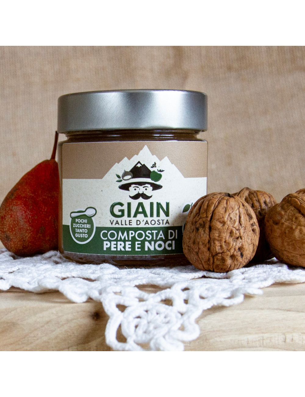 Compotée de poires et de noix GIAIN – 250 g