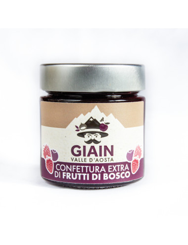 Confiture extra de fruits des bois GIAIN – 250 g